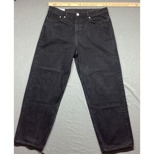 H&M Loose Ample Men's Jeans Black 36x32